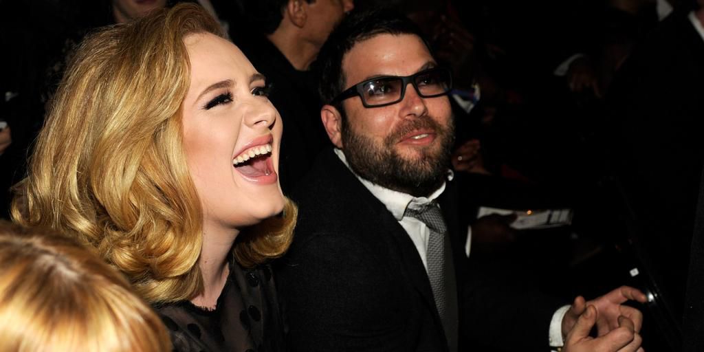 Adele and Simon Konecki