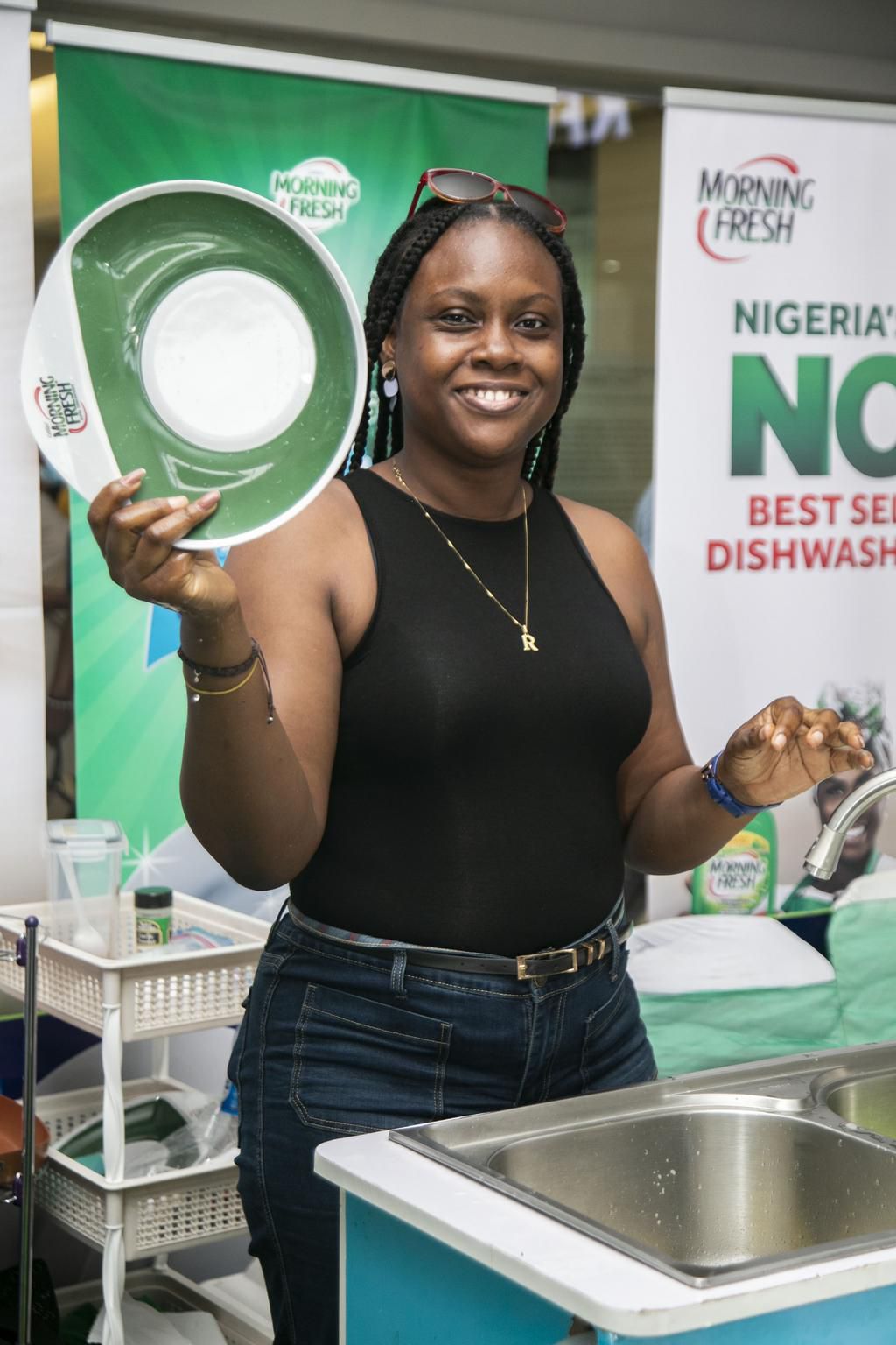 Diary of a Kitchen Lover, Tolani tours Nigeria with the Morning Fresh Washathon train