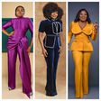 Funke Akindele in pantsuits or two-piece sets [instagram]