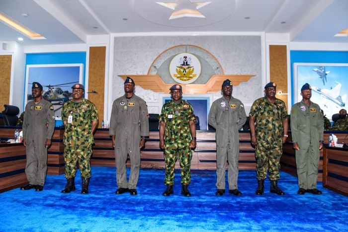 NAF wings two fighter and two combat helicopter pilots. [Twitter/@NigAirForce]