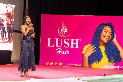 Lush Hair awards Nigeria Choice Best Hair Brand of the Year Award