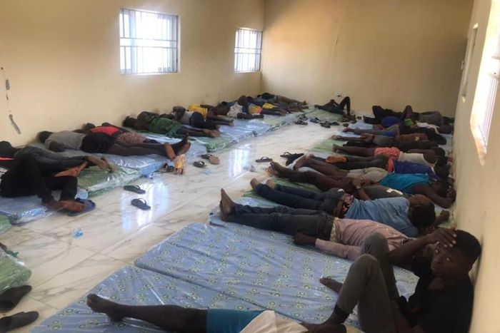 Some of the students rescued from the armed gunmen [KDSG]