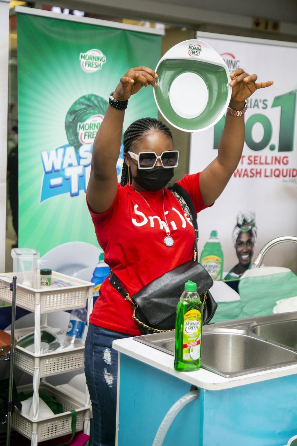 Diary of a Kitchen Lover, Tolani tours Nigeria with the Morning Fresh Washathon train