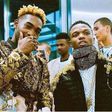 Wizkid threatens Dumi Oburota and British rapper, Tinie Tempah on Snapchat. (D&G)
