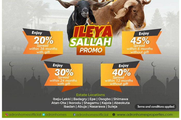You stand a chance to get 3 rams in the Adron Ileya-Salah Promo