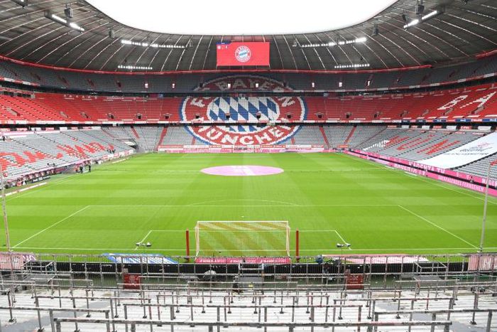 Bayern Munich have not played in front of fans at the Allianz Arena for more than a year