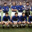 Paolo Rossi, seen here standing second from left before Italy's World Cup second-round match against Austria in Buenos Aires in 1978, had a football career that verged from euphoric highs to tragic lows