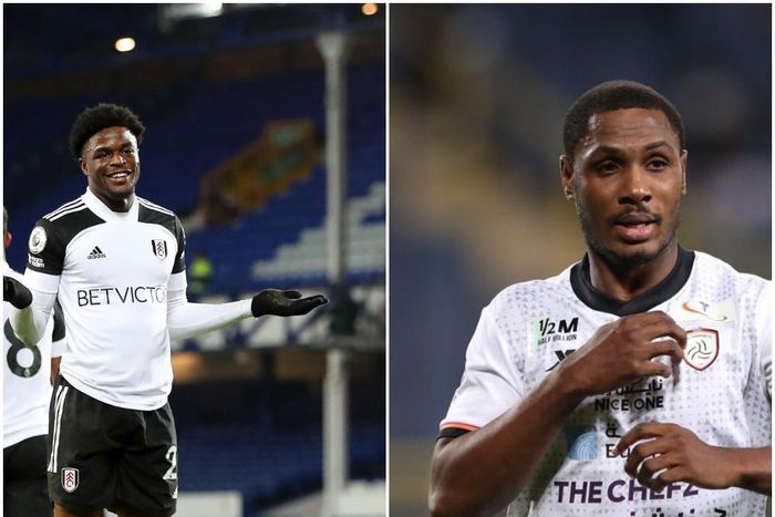 Josh Maja and Odion Ighalo (Twitter/Fulham/Odion Ighalo)
