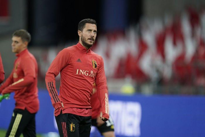 Eden Hazard was an unused substitute against Denmark in September but has not appeared for Belgium since their last Euro qualifying game in November 2019