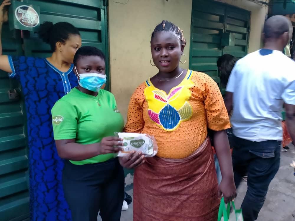 Molped Sanitary Pad bus to visit 10 major cities in Nigeria