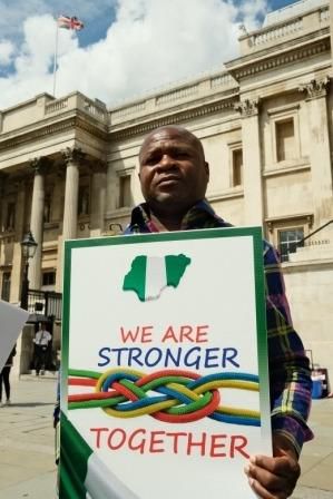 Nigerians in Diaspora rally support for Buhari, commend Military