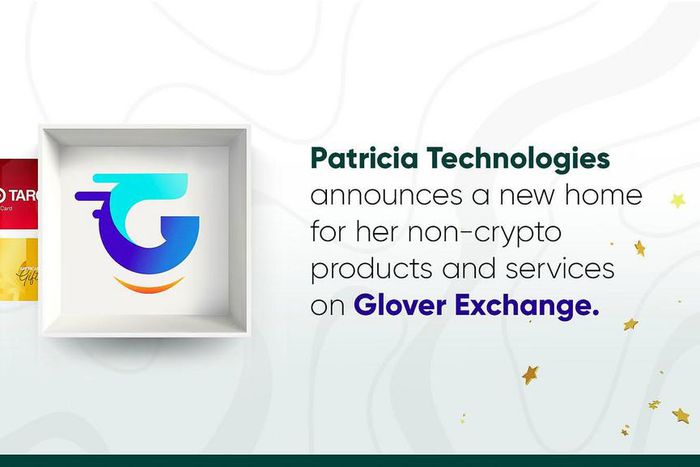 Patricia Technologies announces a new home for her non-crypto products and services on Glover Exchange