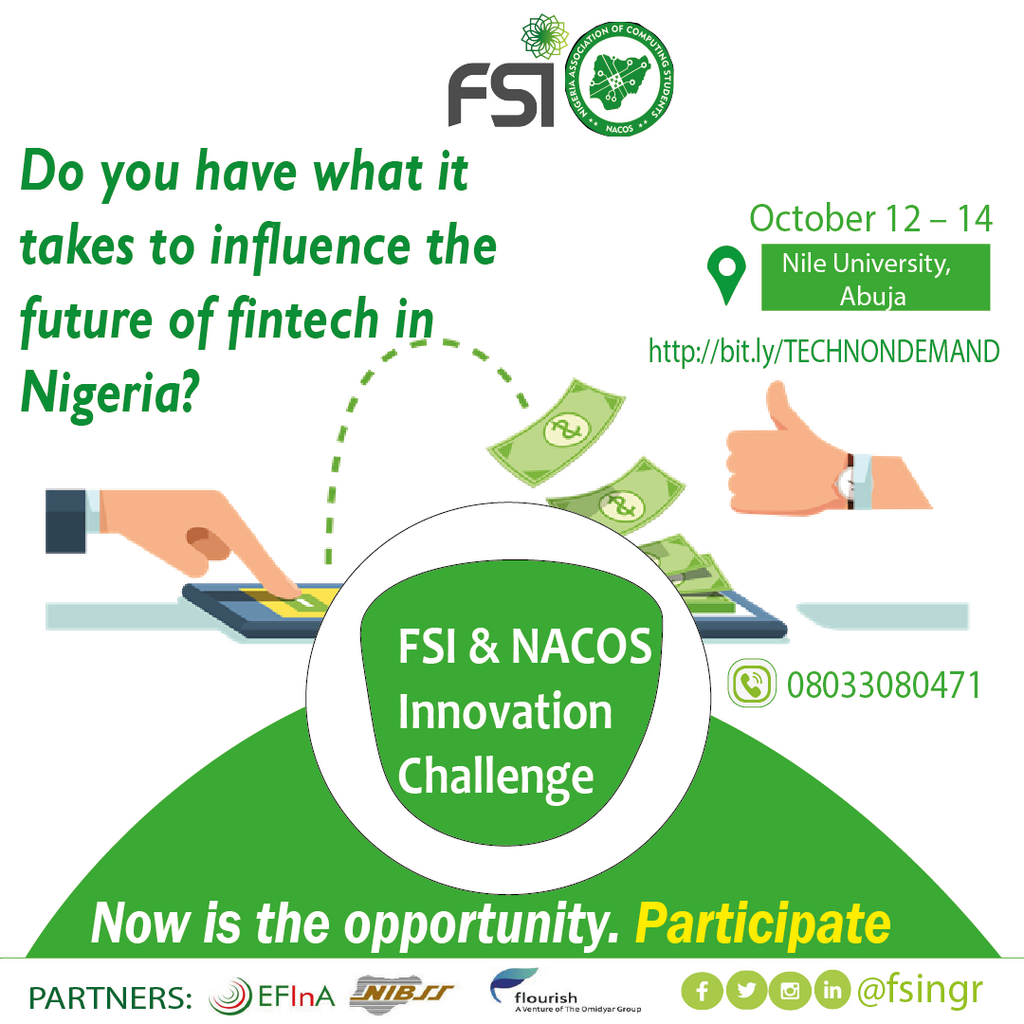 FSI, NACOS host hackathon, seek tech solutions for Nigerians