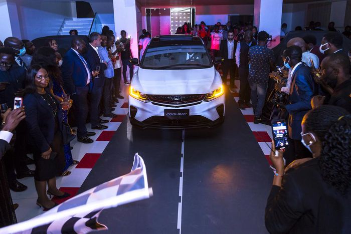 Geely Nigeria just launched a powerful new SUV – Coolray…Mercy, Nengi, Osita Iheme, Cubana Chief Priest were present at the launch