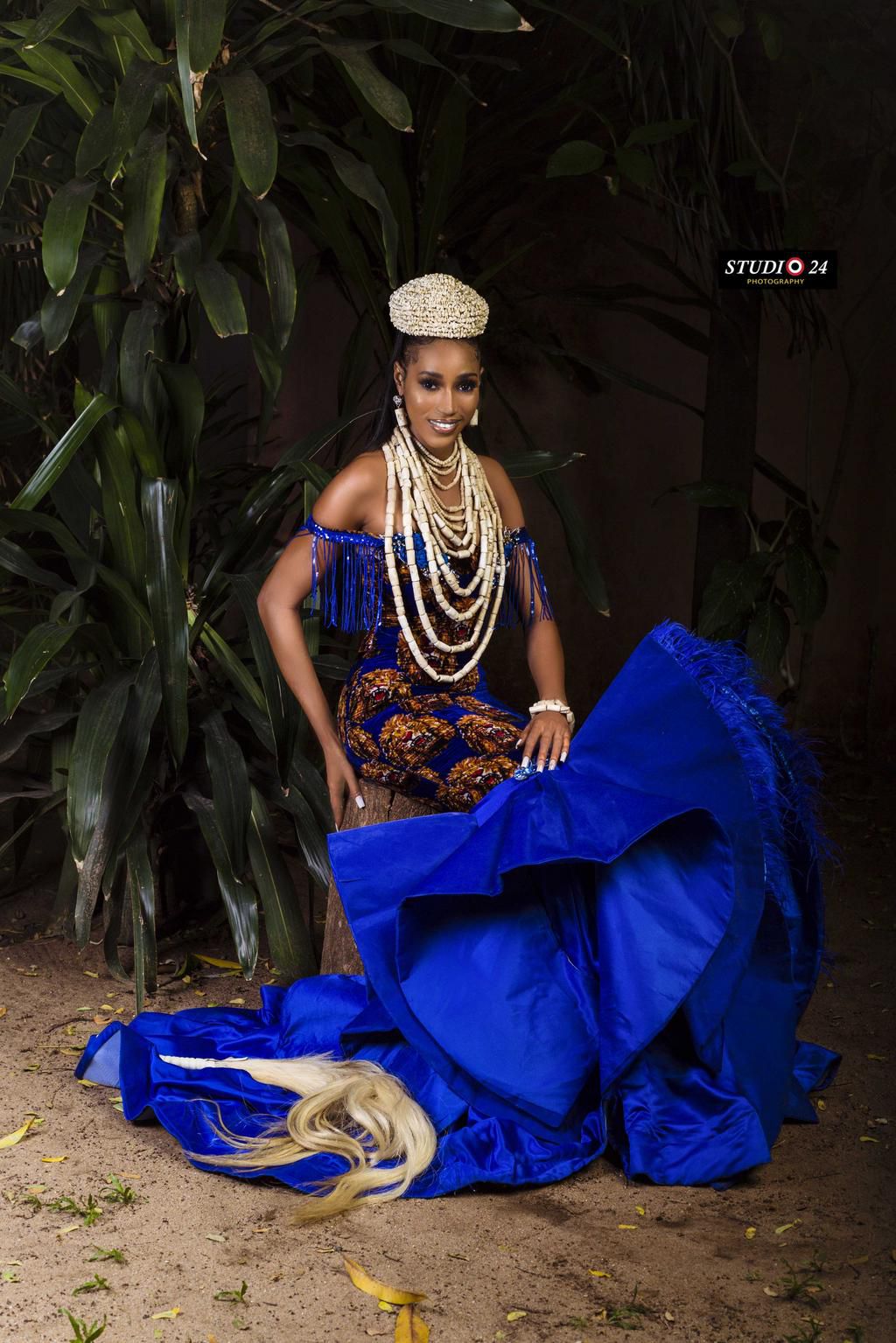 Miss Anambra in her traditional attire