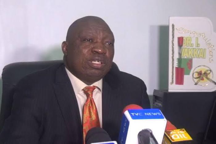 Dr Innocent Vakkai, the Taraba commissioner for Health. [pmnewsnigeria]