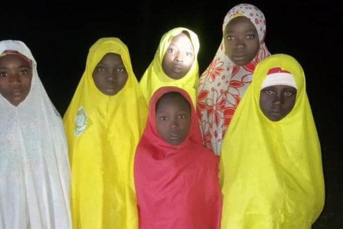 How troops rescued abducted Islamiya students from bandits in Katsina. [Twitter/@DefenceInfoNG]