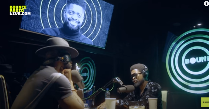 Ebuka Obi-Uchendu and Basketmouth (YouTube/Bounce)