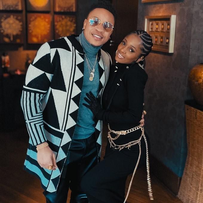 Vanessa Mdee  and Rotimi