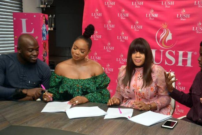 Lush Hair signs Yemi Alade as brand ambassador.