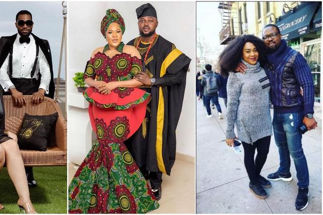 D'banj and wife, Lineo, Toyin Abraham and husband, Ajeyemi, Stella Damasus and Daniel [Instagram/IamBangalee] [Instagram/ToyinAbraham] [Instagram/StellaDamasus]