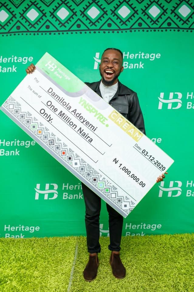 D'Banj launches YNSPYRE with Heritage Bank. (Heritage Bank)