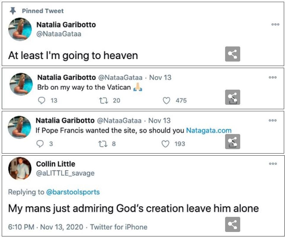 Pope Francis' official Instagram account likes racy photo of bikini-wearing model