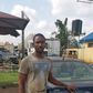 Ibeh Udoka apprehended by police in Edo with his boss' car (Twitter: @Mr_JAGs)