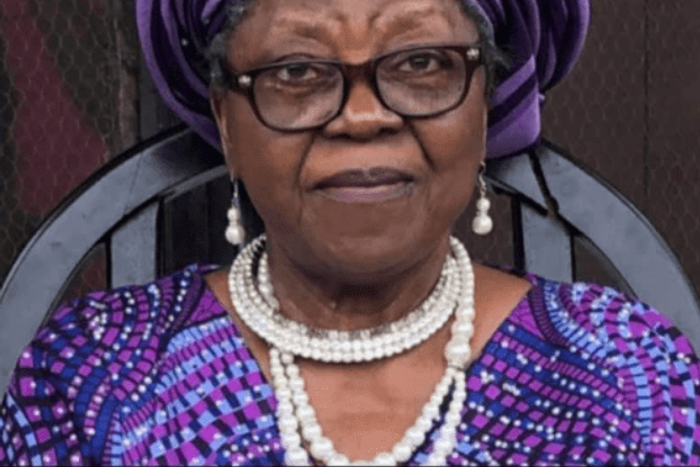Prof. Felicia Adedoyin, professor of Education and composer of the National Pledge. [globaltimesng]