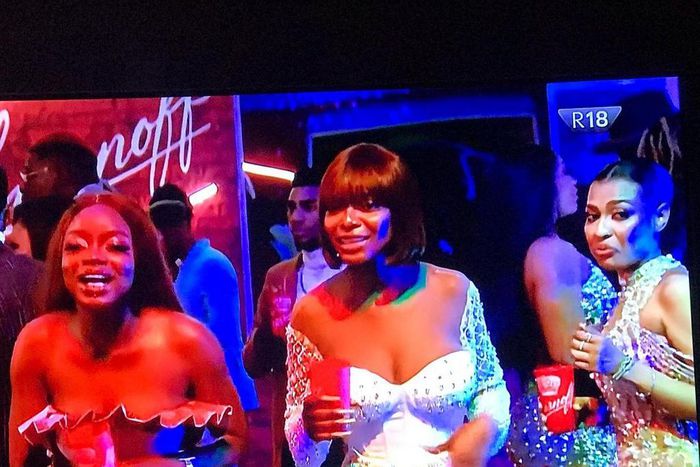 The housemates looked stunning for the Saturday Night Party