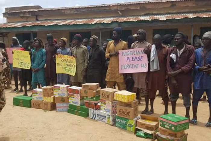 Repentant Boko-Haram fighters (Channels TV)