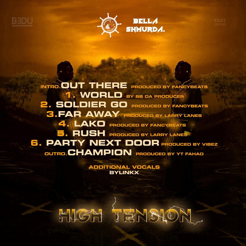 Bella Shmurda - High Tension 2.0. (Dagbana/OneRPM)