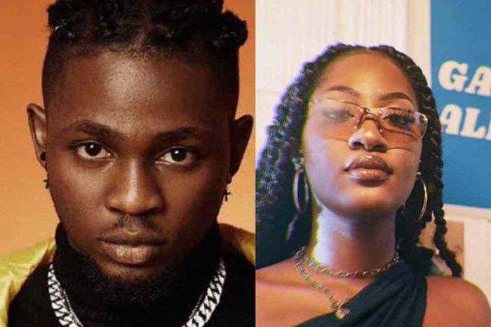 L - R: Omah Lay, Ms Tems, have been charged to court for flouting COVID-19 guidelines in Uganda