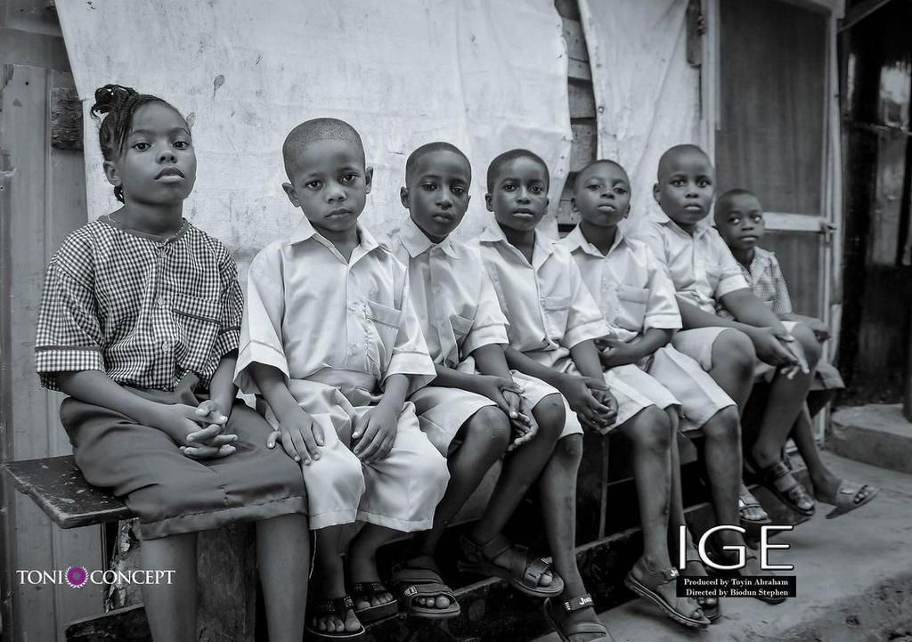 Behind the Scenes shot of 'IGE' produced by Toyin Abraham [Instagram/@toyin_abraham]