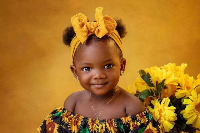 Simi and Adekunle Gold's daughter Adejare Kosoko [Instagram/SymplySimi]