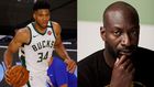 Giannis Antetokounmpo and Akin Omotoso [Sports illustrated/ Helen Herimbi]