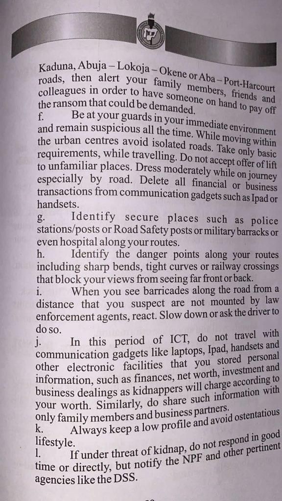 NYSC handbook.