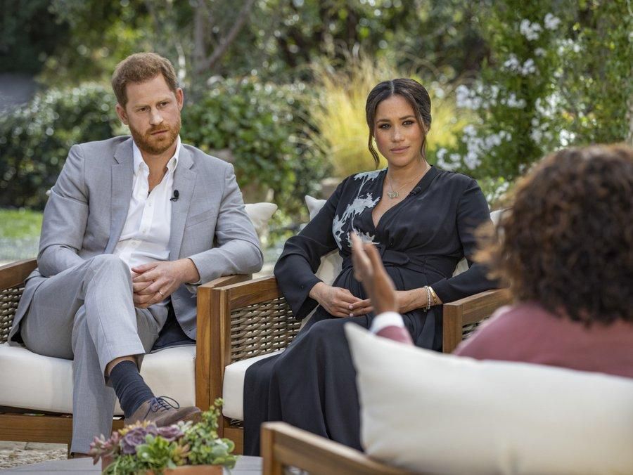 Meghan and Harry sat down with Oprah for one of the biggest interviews of the decade (CBS)