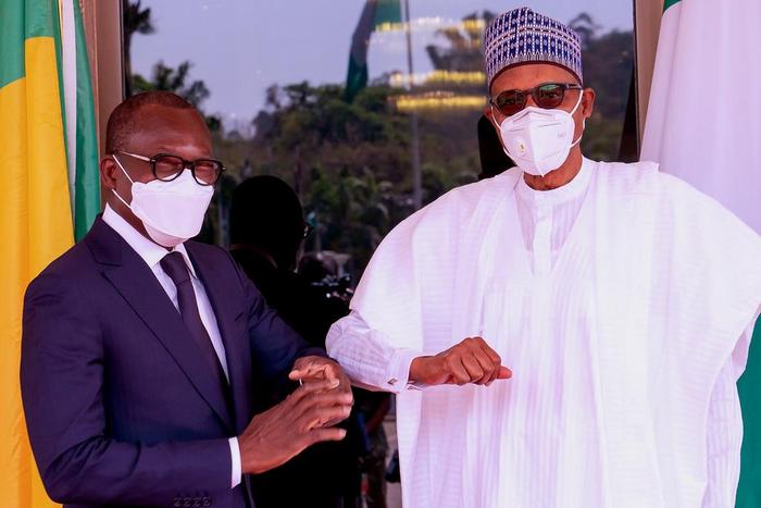 President Muhammadu Buhari hosts Beninese President, Patrice Talon, at Aso Villa