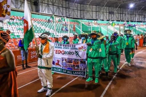 Edo state delivers a spectacular show for the opening ceremony of the 20th National Sports Festival
