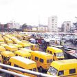 The ever-busy Obalende motor park on Lagos Island was given a face lift during the Administration of Babatunde Fashola. (KUNLE-AJAYI/Independent)