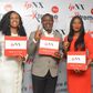L-R Uche Nnakenyi, Divisional CEO, ipNX Infrastructure, Kene Eneh, Divisional CEO, ipNX Retail, Segun Okuneye, Divisional CEO, ipNX Business at the Launch of ipNX Xtreme 1000 Mbps.