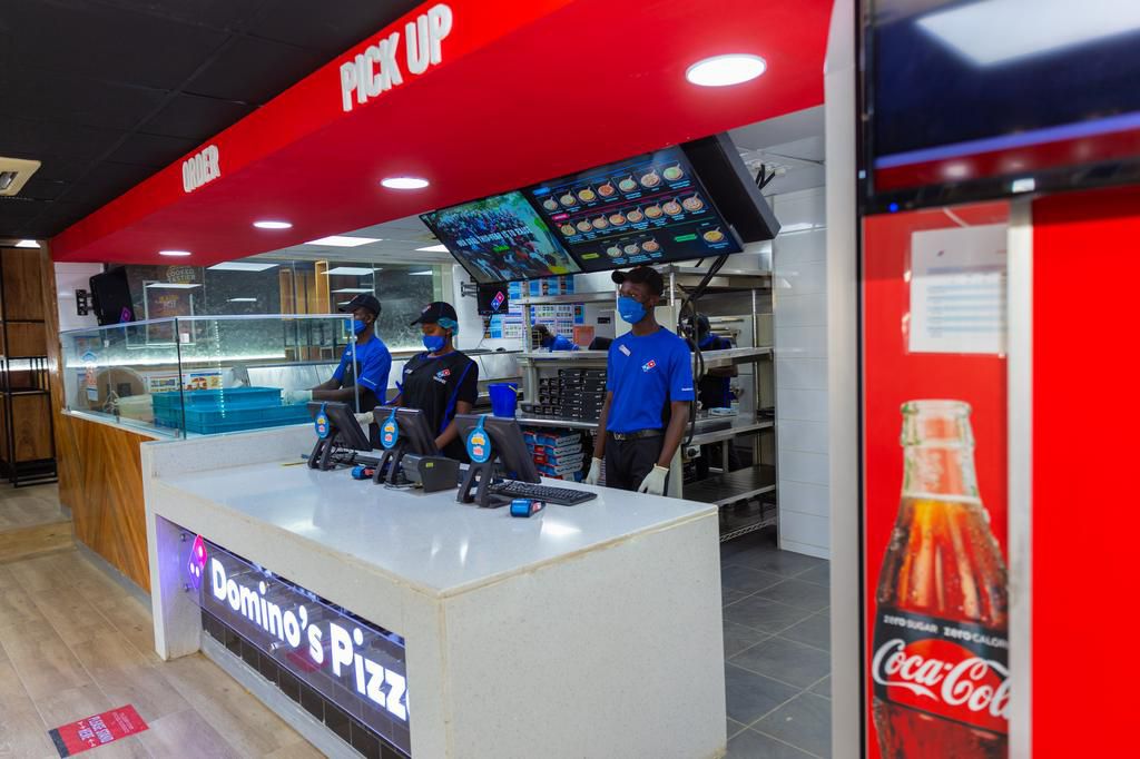 Hello Victoria Island, your favourite Domino's & Cold Stone outlet is back, bigger and better