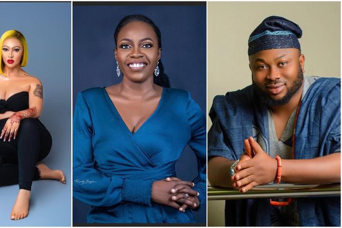 Shade Ladipo slams Rosy Meurer and her hubby Churchill Olakunle [Instagram/RosyMeurer] [Instagram/ShadeLadipo] [Instagram/OlakunleChurchill]