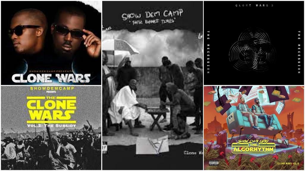 Show Dem Camp, MI Abaga, Rooftop MCs, AQ, Str8buttah, Psycho YP, iLLBliss, Dremo. (Pulse Nigeria)