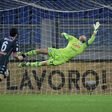 Napoli's Colombian goalkeeper David Ospina proved decisive against Atalanta.