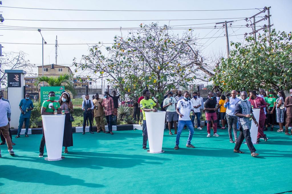 Consumers hail Trophy on unveiling of tallest beer bottle