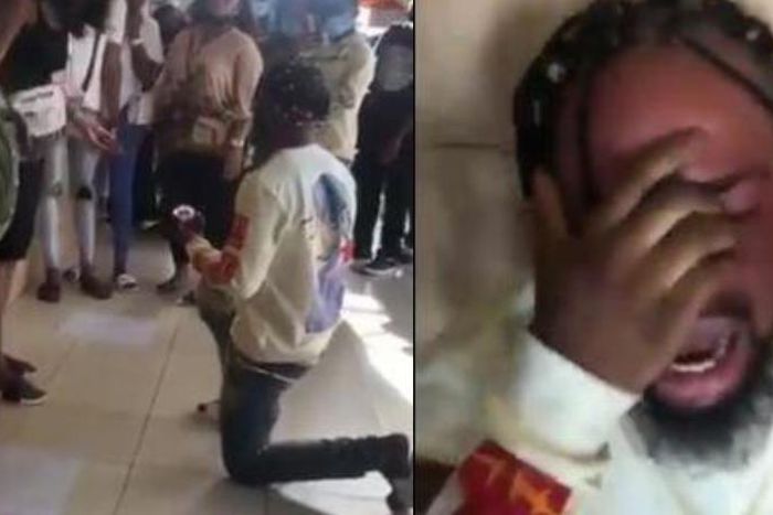 Lady rejects proposal of man who swapped manhood for money to meet her demands