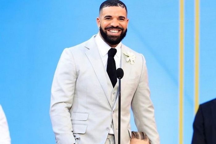 Rapper Drake and his son Adonis [WordOnRd]