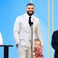 Rapper Drake and his son Adonis [WordOnRd]